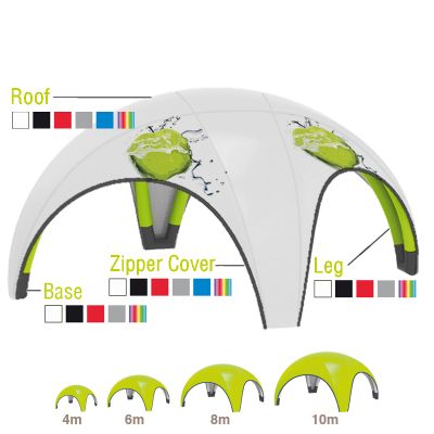 INFLAT X-Tent Spider Farbauswahl